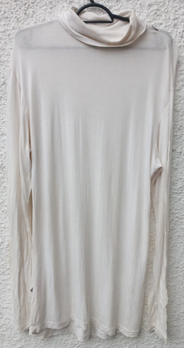 Polera Blanca Lete Talle Xl.