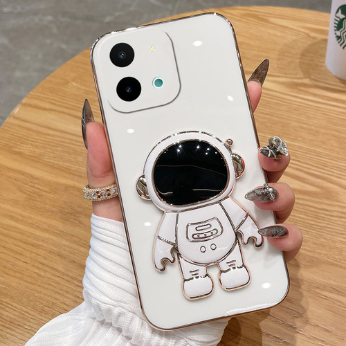 Funda Para Vivo Y28 Chapado Astronauta Anillo