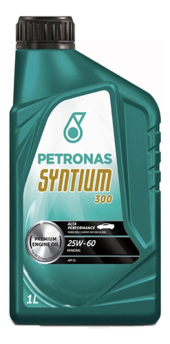 1 Litro Óleo Para Motor 25w60 Api Sl Petronas Syntium 300
