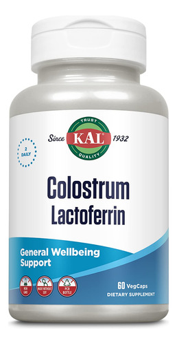 Kal Calostro Lactoferrin Cpsulas, 60count