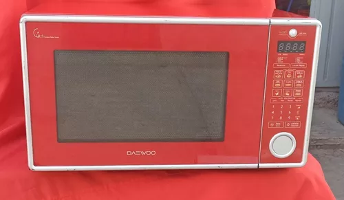 Daewoo Horno de Microondas Rojo KOR-143HR