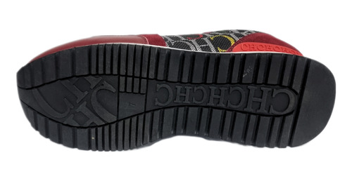 Zapato Runner De Canvas Santorini Carolina Herrera Vinotinto