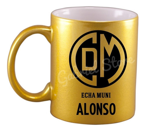 Tazas Doradas Personalizadas De 11 Oz