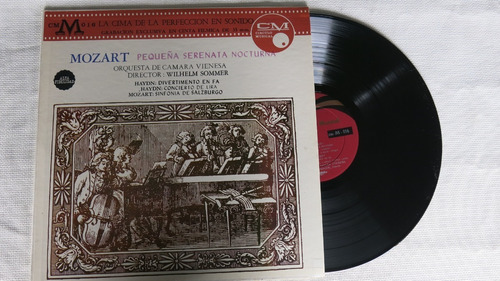 Vinyl Vinilo Lp Acetato Mozart Pequeña  Serenata Nocturna