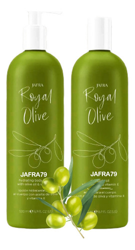 Aceite+crema Corporal Royal Olive Jafra Con Oliva+vitamina E