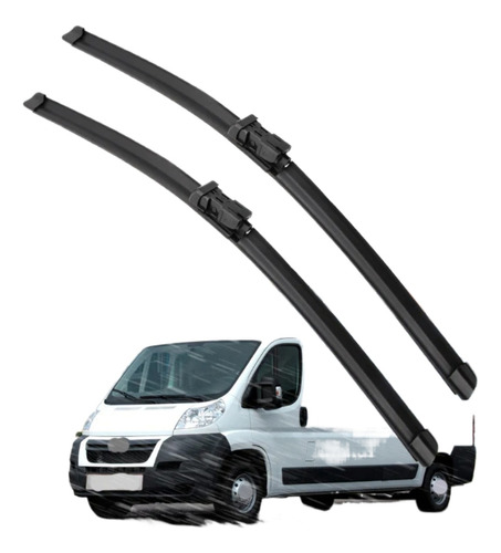 2 Plumillas Para Peugeot Boxer 2006-2023 Limpia Parabrisas