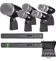 Comprar Kit De 7 Micrófonos Marca Ampro Dynamic Kit Drums Microphone
