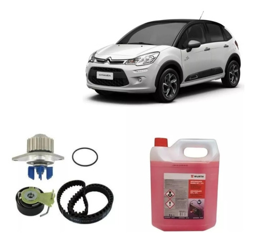 Kit De Distribución Citroen C3 1.5 Nafta Con Colocación 