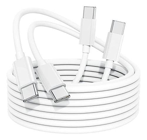 100w/5a Para Apple Usb C A Usb C Cord 6.6ft, Reemplazo Usb C