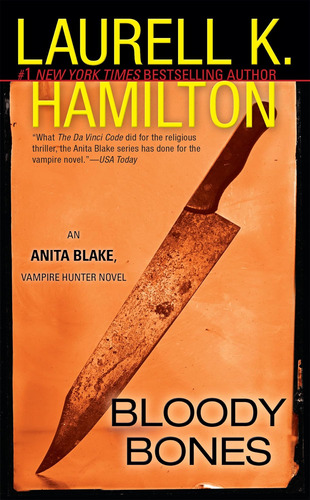 Libro Bloody Bones- Laurell K. Hamilton-inglés