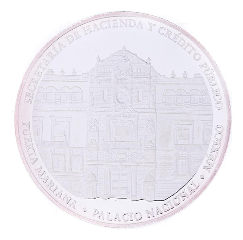 Medalla Conmemorativa En Plata .999, Peso 62.5 G