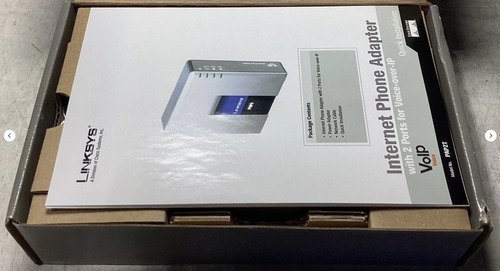 Cisco Linksys Pap2t Pap2t-na Sip Voip Voip Phone Telefono Ip