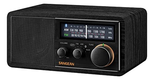 Pacote De Rádio Bluetooth Sangean Sg-118 Com Carregamento Us