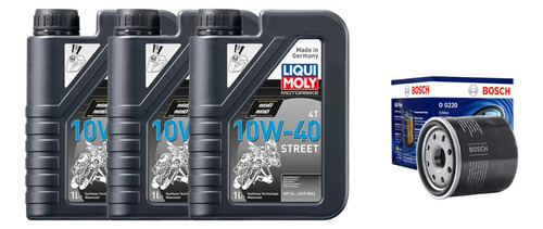 Kit Zongshen Rx3s 3l Liqui Moly 10w40 + Filtro