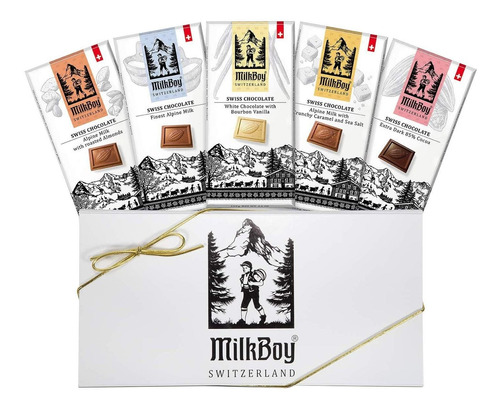 Milkboy Chocolate Suizo Premium 5pc. 100grs.