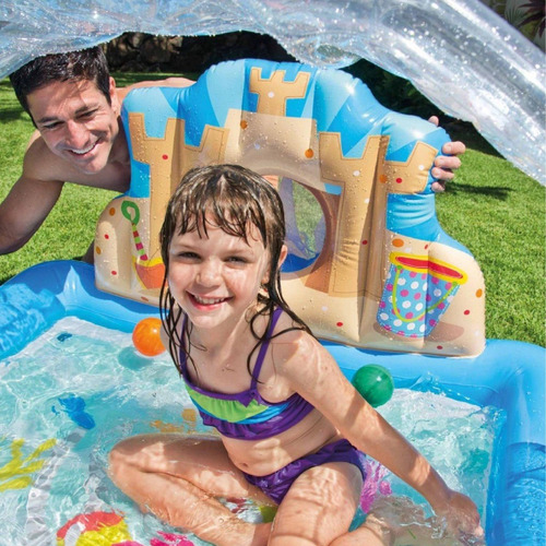 Imagen 5 de 8 de Playcenter Inflable Intex Summer Lovin 170x150x81