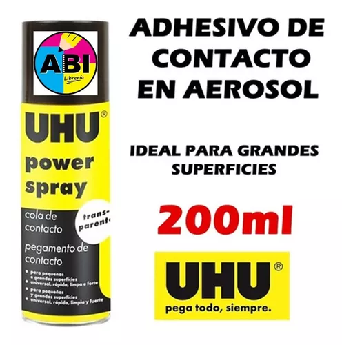 Pegamento UHU Power Spray 200ml, Pegamentos