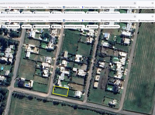 Lote Funes City, 540m2, Esquina