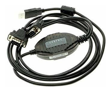 Gearmo Profesional 2 Puerto Usb To Serial Adapter With