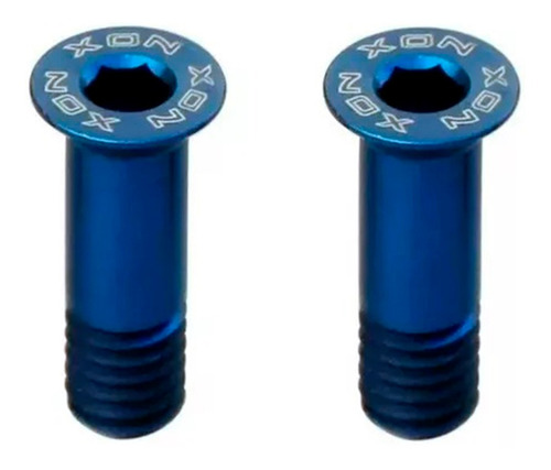 Kit Tornillos Para Rueditas Cambio Aluminio X2 Uds Azul Xon