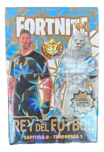 Cartas Fortnite Messi Rey Del Futbol - Colección Completa