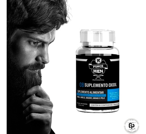 Imagem 5 de 5 de Suplemento Alimentar Oxidil Nº08 60 Capsulas Force Men