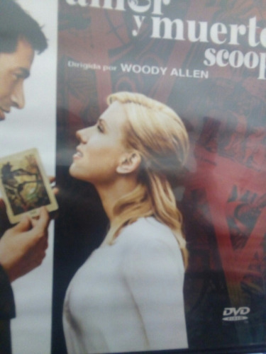 Scarlett Johansson Súper Sexy Dvd Scoop Amor Y Muerte Woody 