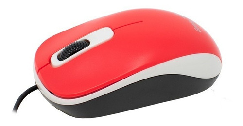 Mouse Genius Dx-110, Usb Optico 1000 Dpi, Rojo