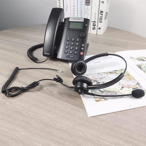 Auriculares Rj9 Teléfono, Micrófono Y Cancelación De Ruido