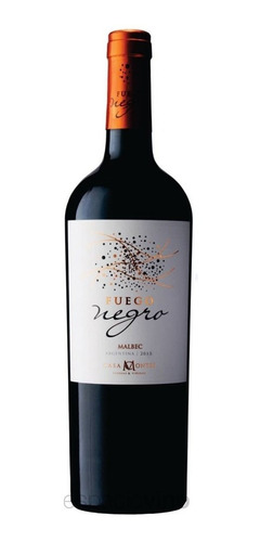 Vino Fuego Negro Malbec De Casa Montes