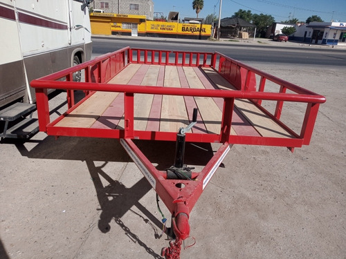 Remolquito Traila Agro 6t-16 6 Ton Cama 16 Pies Precio Neto