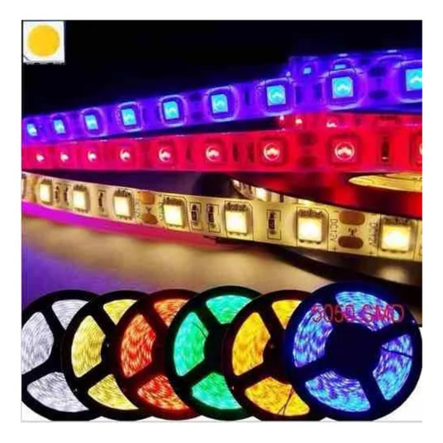 Tira De Luces Led Rgb 5050 5 Metros