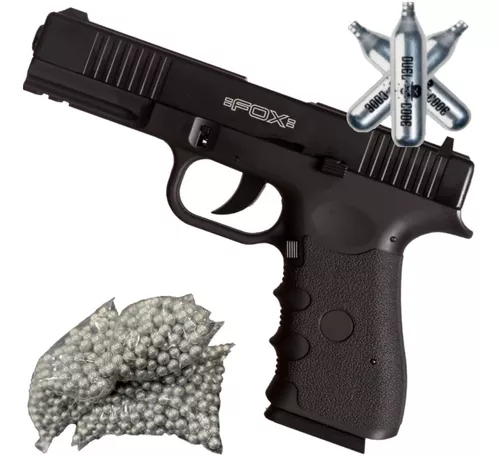 Pistola Co2 Glock 19 Umarex + 1500 Balines + 3 Tubos De Gas