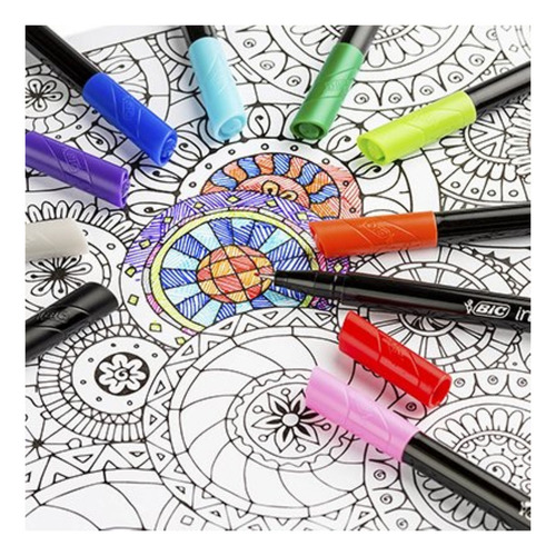 Caneta Intensity 0.4 Cor da tinta Azul celeste
