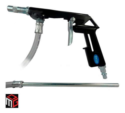 Imagen 1 de 5 de Pistola Arenadora Neumatica Compresor Bemar Con Manguera Dgm