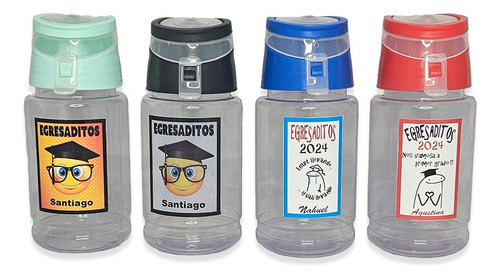 X12 Botellas Personalizada Souvenir Colegio Clubes Egresado