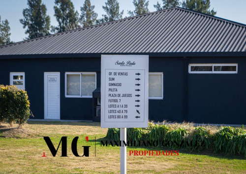 Lote En Venta Financiado En Ezeiza Spegazzini, Barrio Privado Santa Paula