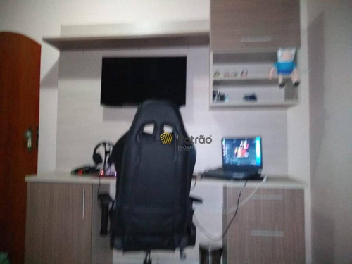 Sobrado Com 3 Dormitórios À Venda, 189 M² Por R$ 450.000,00 - Jardim Santo André - Santo André/sp - So0892