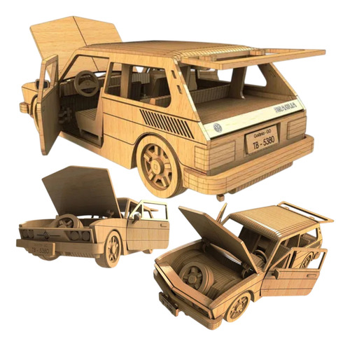 Vetor Cnc Miniatura Carro Brasilia Para Corte A Laser