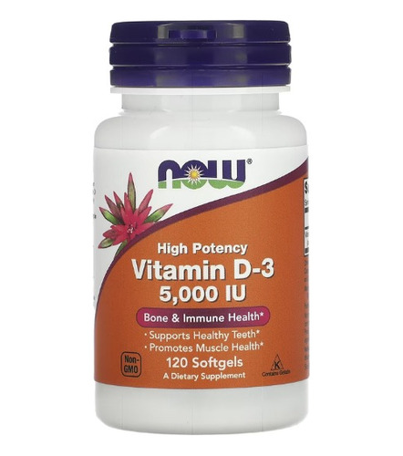 Vitamina D3 5000 Alta Potencia - Unidad a $566