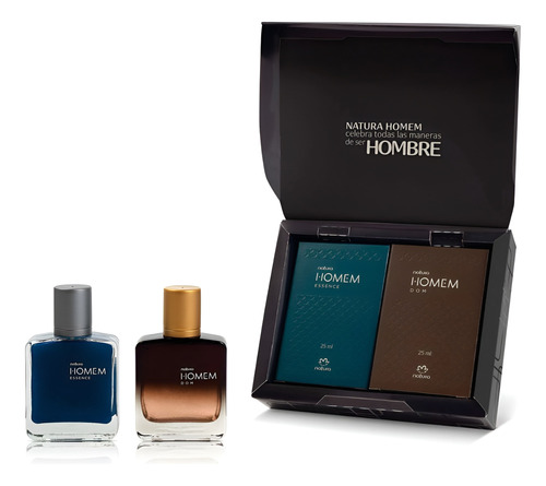 Perfume Natura Miniaturas Homem Masculino Set 2 Unidades