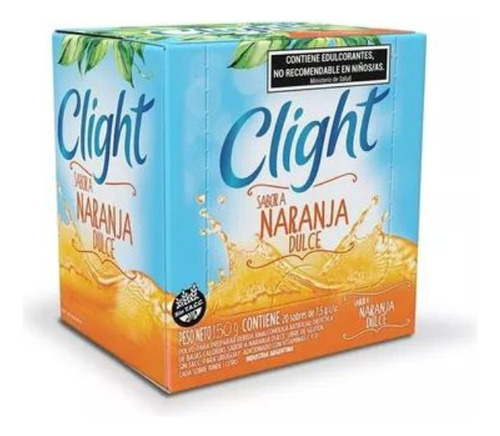 Jugo naranja dulce Clight Display X 20