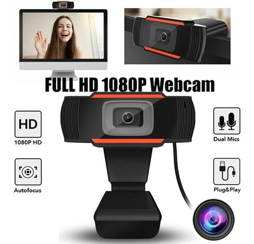 Cámara Web Para Pc/laptop/fhd/usb