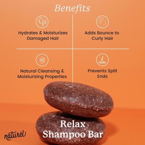 Conjunto De Barras De Shampoo E Condicionador Naturél Relax
