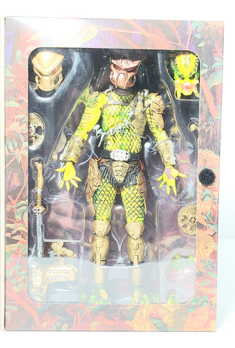Predator Elder Golden Figura De Coleccion
