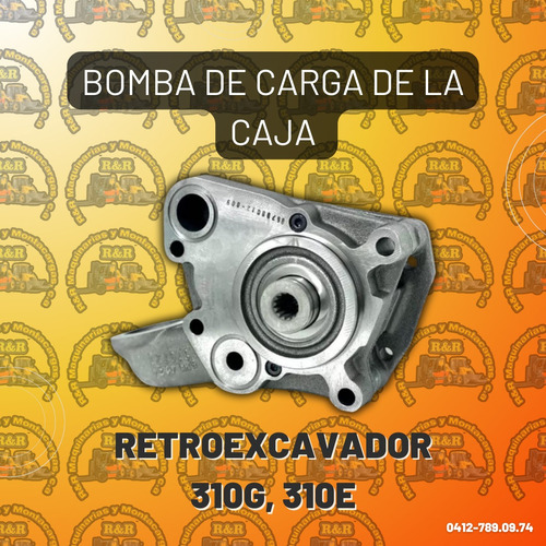 Bomba De Carga De La Caja Retroexcavadora 310g, 310e