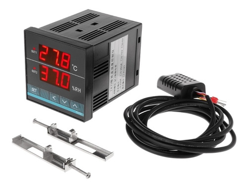 Controlador Digital De Humedad Y Temperatura Termostato Higr
