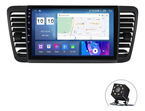 Estéreo 2+32g Para Subaru Legacy Outback 03-09 Gps Carplay