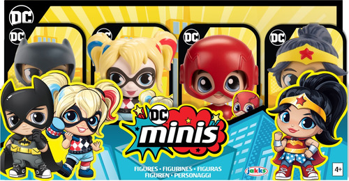 Harley Queen Figura Articulada 8cm Dc Mini Wave 2