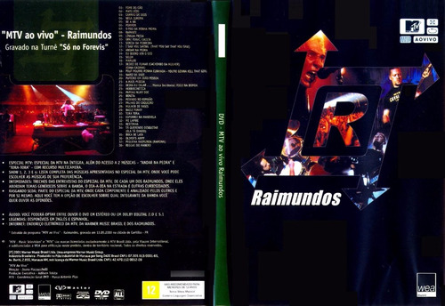 Dvd Lacrado + Cd Raimundos Mtv Ao Vivo Turne So No Forevis